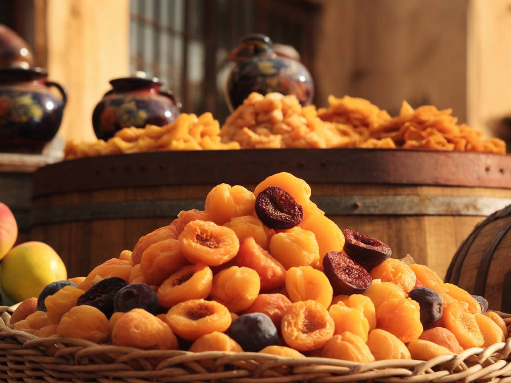 recettes locales avec les fruits confits en drôme