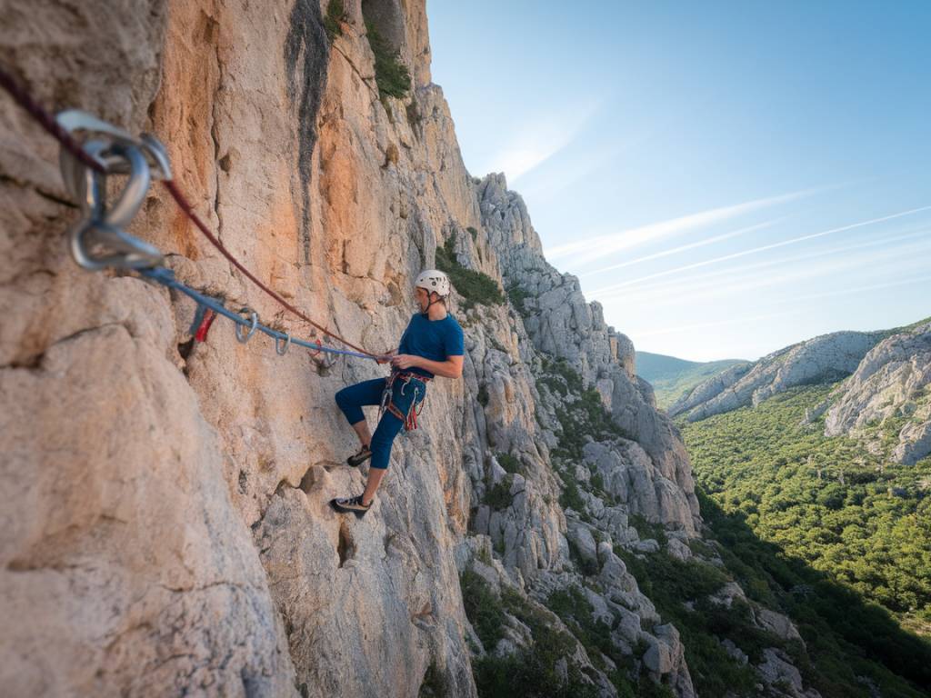 où faire de l’escalade et de la via ferrata en ardèche et drôme