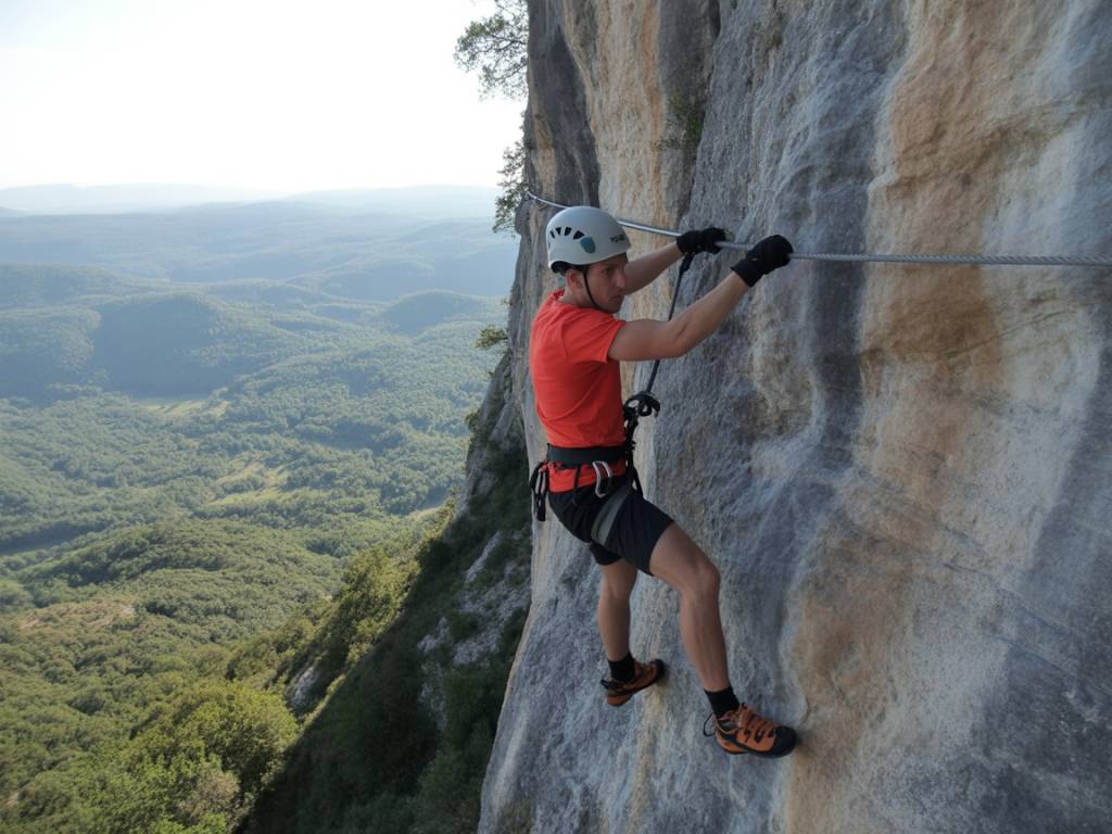 Ardeche via ferrata : les plus beaux parcours pour les amateurs de sensations fortes